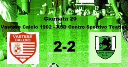 Vastese Calcio – Centro Sportivo 2 – 2