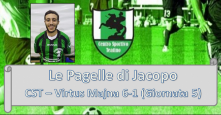 Le Pagelle di Jacopo: CST - Virtus Majna 6-1