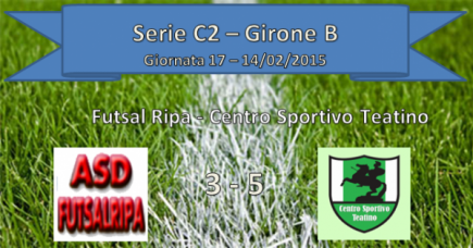 Ecco i 3 punti : Ripa-CST 3-5